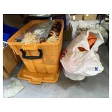 Halloween/Fall Dï¿½cor in Plastic bin w/lid