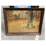 Framed Wall Art 28"x21"