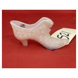 Fenton Glass Shoe