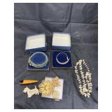 Necklace - Avon Bracelet - Pins