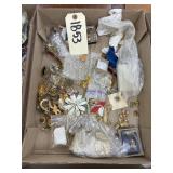 Box of Assorted Costume Jewelry