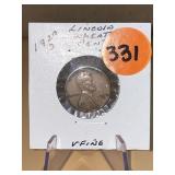 1929 - s  Lincoln Wheat Cent - very Fine