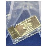 2 Fine Silver Buffalo Nickel Pieces