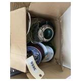 Assorted Small China Plates - Divided Trays