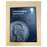 Washington Quarter Book - Partial Full
