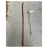 Leather Belt & Bridle Piece