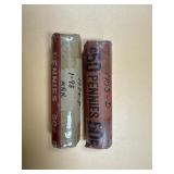 2 Rolls Lincoln Pennies