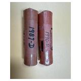 2 Rolls Lincoln Pennies
