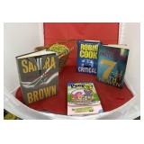 Box of Books - Coloring Book - Basket