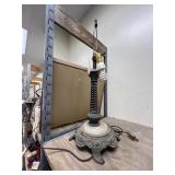 Metal Table Lamp - no shade - As Is