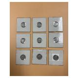 9 - Mercury Dimes