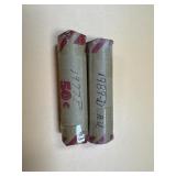 2 Rolls Lincoln Pennies