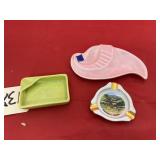3 Ash Trays