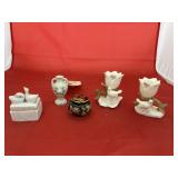 5 Pcs - Candle Holder & Trinket Dishes