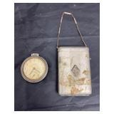 2 Pcs - Watch & Makeup Compact