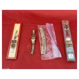 Watchbands & Seiko Wristwatch