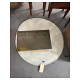 2 - Round Metal Plates 36"Dia