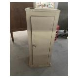 Vintage Wood Cabinet 15"L x 10"W x 38"H