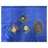 Bag of 4 Pcs Stained Glass Dï¿½cor