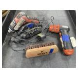 3 Pcs - Black & Decker Drills - Shoe Brush