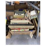 Assorted Cookbooks & Novels