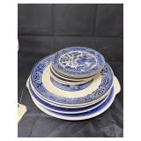 11 Pcs - Japanese Platter - Plates - Saucers