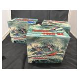 3 Pcs - Skeleton Die Hard Surfer Figurine NIB