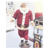 Animated Elec Santa