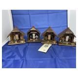 4 - Wooden House Temp Gauges