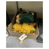 Crocheted Doll - Halloween Basket - Bags & More