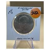 1971 - d Eisenhower Dollar Uncirculared