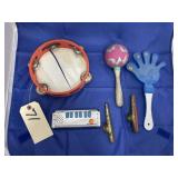 Clapper - Tambourine - Shaker - Kazoo