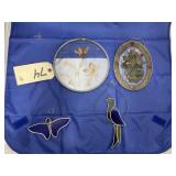 4 Pcs - Stained Glass Dï¿½cor