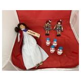 5 Pcs - Doll Toys - Dr Seuss - Raggedy Ann