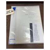 Frank Zappa "Hunchentool" Script Purchased