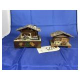 2 - Wooden Trinket Boxes