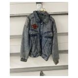 Guns & Roses Sz S Insulated Denim Jacket