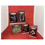 5 Pcs - Hallmark Keepsake Star Trek Ornaments