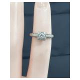 14K Dia ring 2.1 gr 4mm