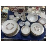 Gold Rimmed Dinnerware - Plates - Bowls