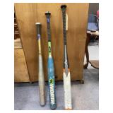 3 Pcs - Metal Ball Bats