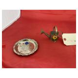 Small Metal Tray w/Watering Can Magnet