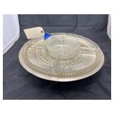 Turntable w/Serving Dishes