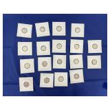 18 Mercury Dimes
