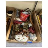 Box of Pic Frames - Remotes - Dï¿½cor - Scissors