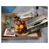 Jumbo Straw Dispenser - Faux Fruit - Baskets