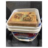 Bucket of Assorted Books - Cookbooks & More