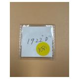 1922 Peace Dollar