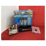 4 Pcs - Bottle & Mug Set - Tissue Holder - Pen