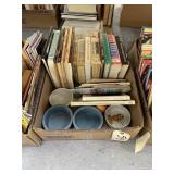 Assorted Cookbooks & Animal Dishes